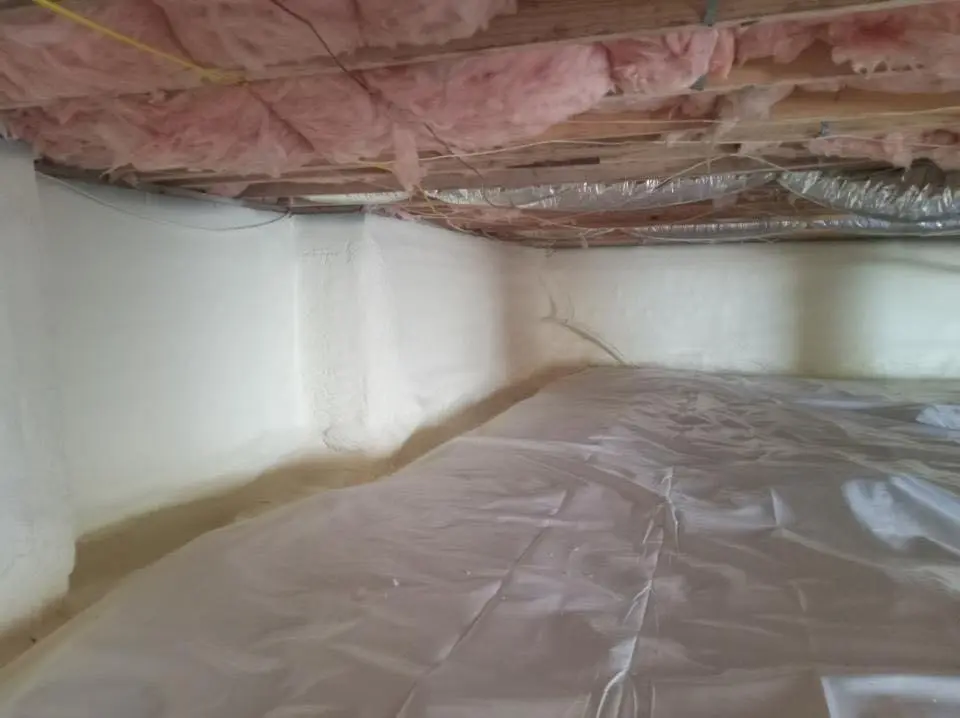 Crawl space encapsulation with closed-cell spray foam for Roof Maintenance in Islamorada, Village of Islands
